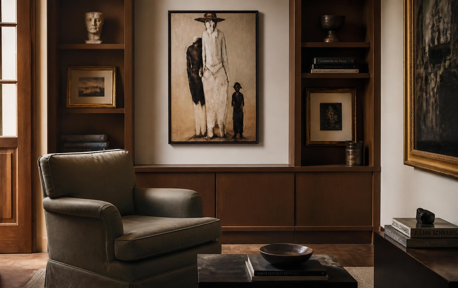 Intérieur d'un collectionneur