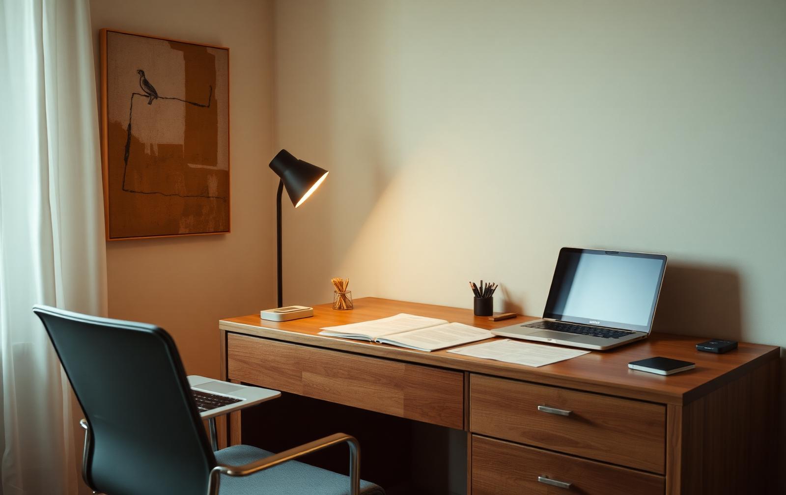 Bureau d'un agent d'artiste